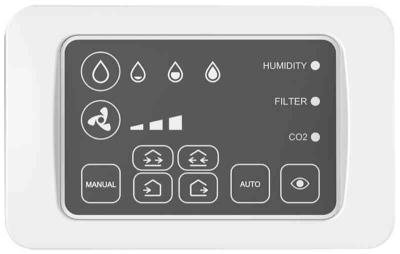 Klimair® UNOKLIMA PR ohjauspaneeli REMOTE